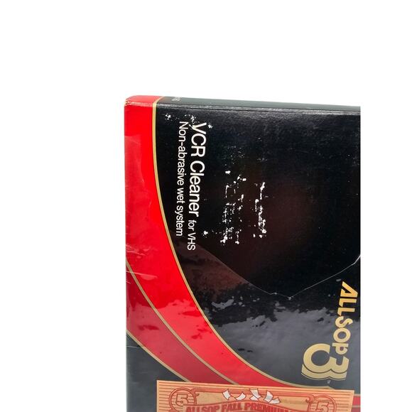 ALLSOP 3 VCR head cleaner VHS - Picture 2 of 4